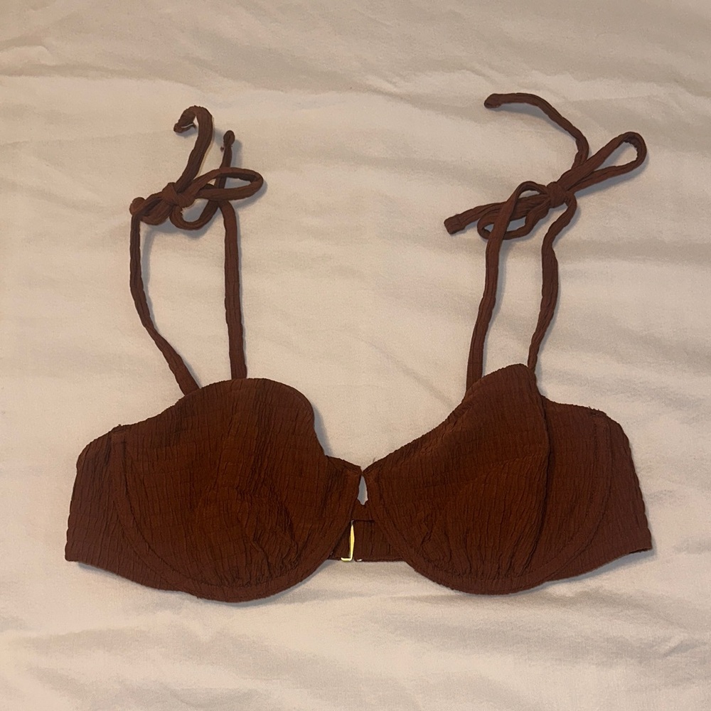 Brown Women's Swim Top